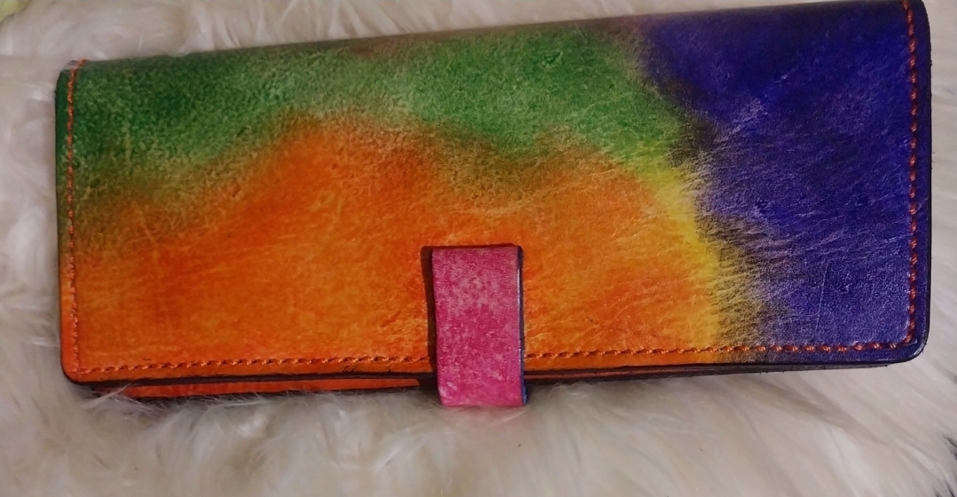 3ripplesteppers Female Leather Wallet