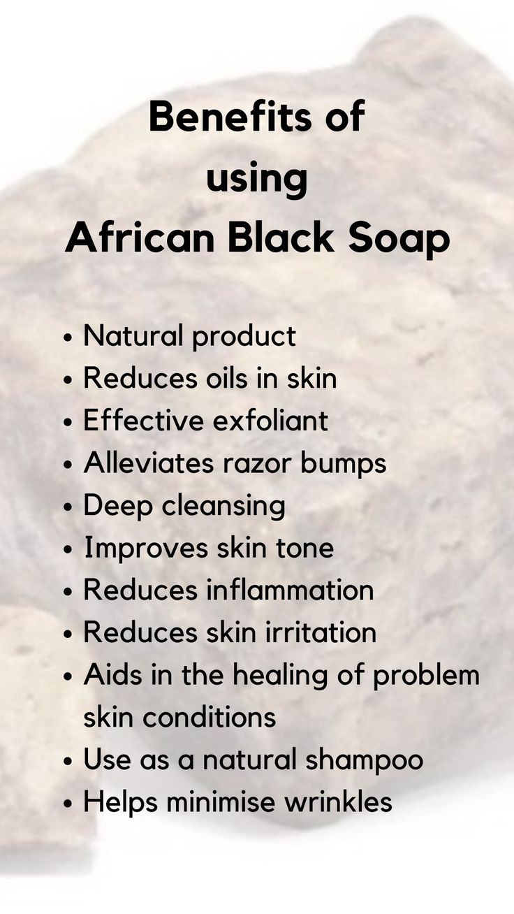 Benefits of using Beauty Radicates' African Black Soap